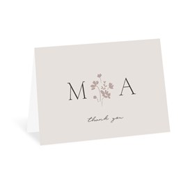 Floral Details - Thank You Card