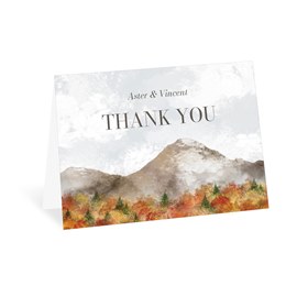 Change of Season - Thank You Card