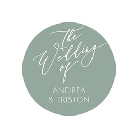 Scrawling Script - Envelope Seals