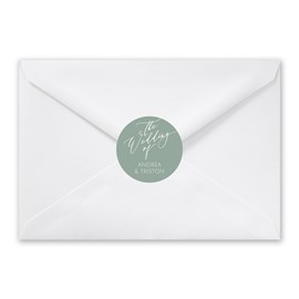 Scrawling Script - Envelope Seals
