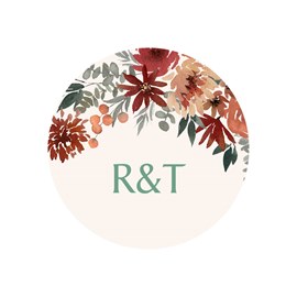 Autumn Blooms - Envelope Seals