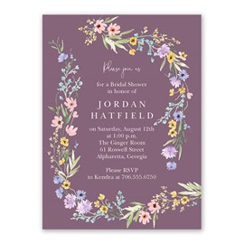 Spring Blooms - Bridal Shower Invitations