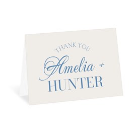 Top Names - Thank You Card