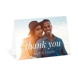 Split Text - Thank You Card