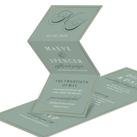 Elegant Initials - Invitation