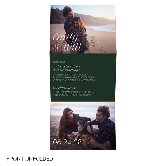 photo placeholder, wedding invitation