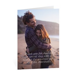 Cute Couple - Thank You Card