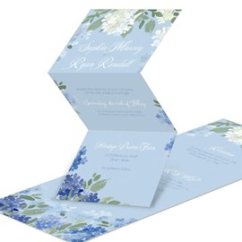 Hydrangeas - Invitation