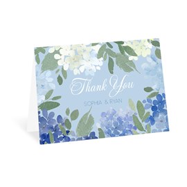 Hydrangeas - Thank You Card