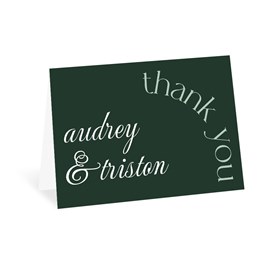 Arched Invite - Thank You Card