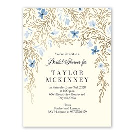 Delicate Blooms - Bridal Shower Invitations