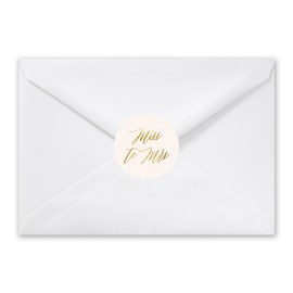 Golden Miss - Envelope Seals