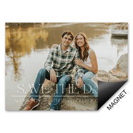 Statement Type - Save the Date Magnets