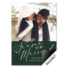 Photo Season - Holiday Save the Date Magnets