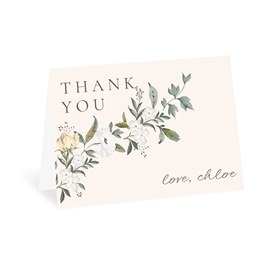 Vintage Botanical - Bridal Shower Thank You Card