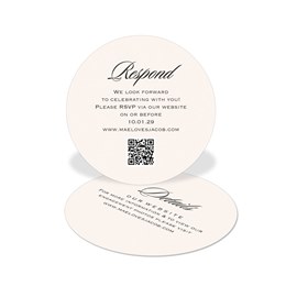 Together Forever - Wedding Insert Card