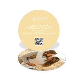 Shining Couple - Wedding Insert Card