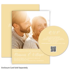 Shining Couple - Wedding Invitations