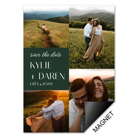 Photo Filled - Save the Date Magnets