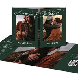 Scripted Calligraphy - Wedding Invitations