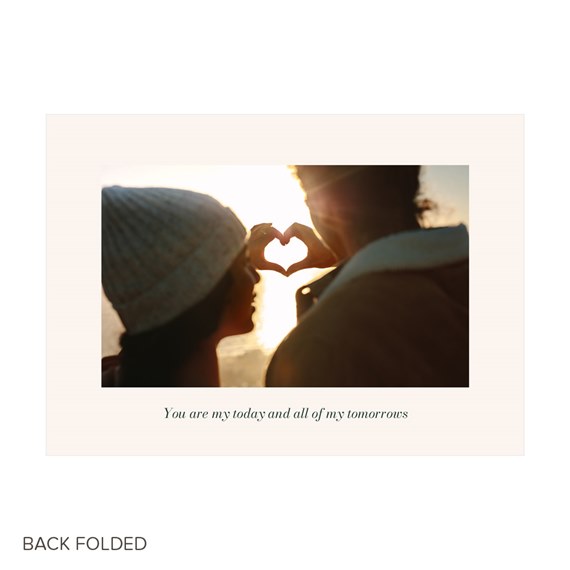 photo placeholder with calligraphy text