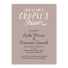 Sweet Couple - Couples Shower Invitations