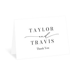 Initialed - Thank You Card