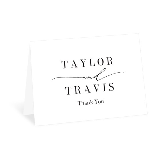 thank you card with customizable text area