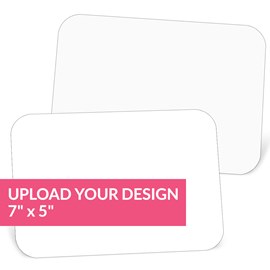 Upload Your Design - 7 x 5 Round Corners Wedding Invitation