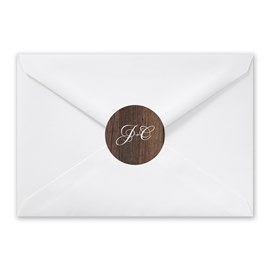 Woodgrain - Envelope Seals