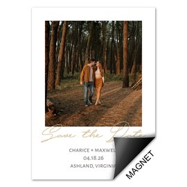 Sweet Script - Save the Date Magnets