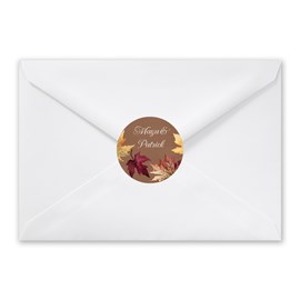 Autumn Leaves - Envelope Seals