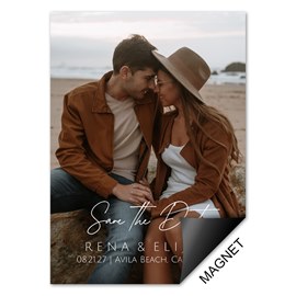 Sweet Type - Save the Date Magnets