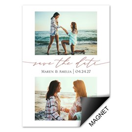 Photo Pair - Save the Date Magnets