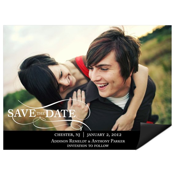 As the Wind Blows Horizontal - Save the Date Magnets
