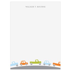 Cars and Trucks Traffic - Stationery