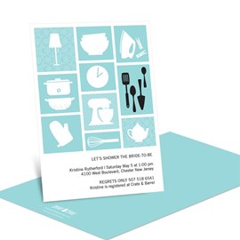 All Things Kitchen - Bridal Shower Invitations
