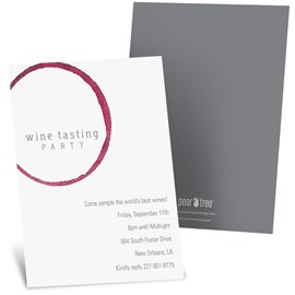 Wine Remnants - Party Invitations