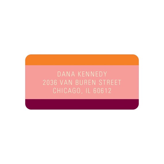Welcoming Color - Address Labels