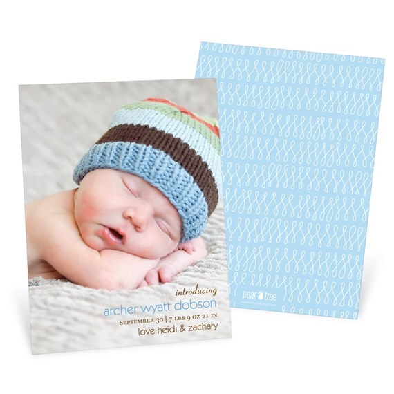 Lasting Introduction - Birth Announcements