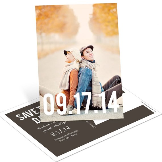 Big Date - Save the Date Postcards