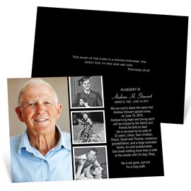 Looking Back In Color - Memorial Cards