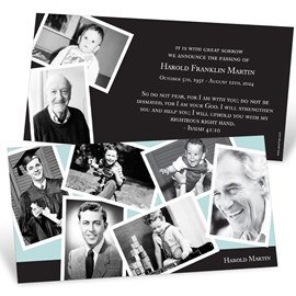 Scattered Memories - Memorial Cards