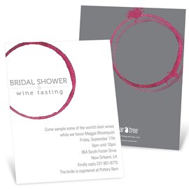 Share the Wine - Bridal Shower Invitations