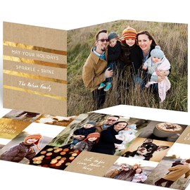 Golden Greeting - Christmas Cards