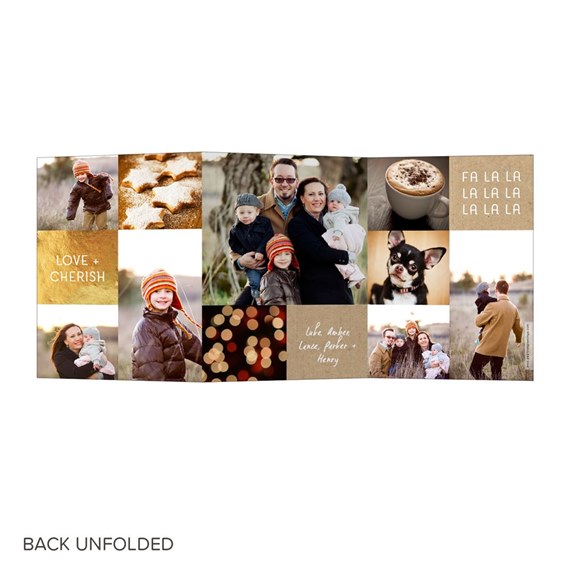 Golden Greeting - Christmas Cards