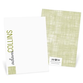 Patch Of Color Vertical - Thank You Cards