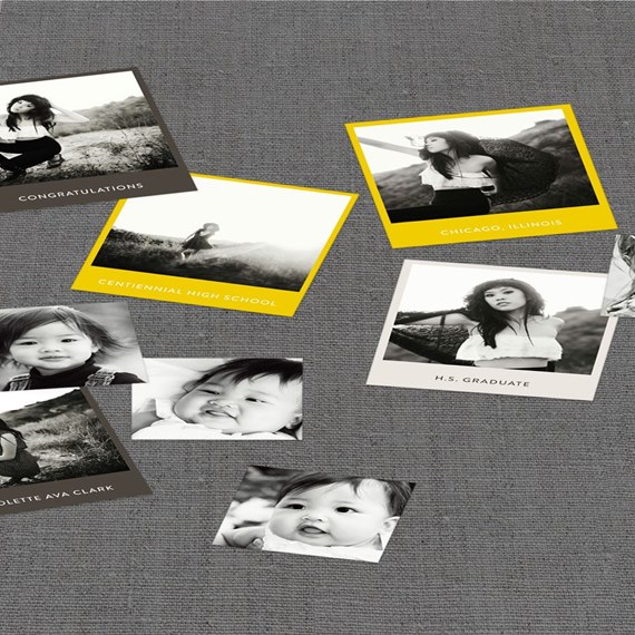 Photo Squares - Table Confetti