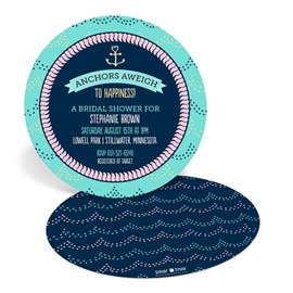 With This Ring Buoy - Bridal Shower Invitations