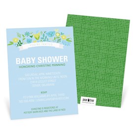 Whimsical Wonder Boy - Baby Shower Invitations